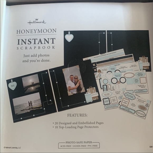 Wedding, Honeymoon, Memories, Photo Frame, Scrapbook, True Love - Picture 5 of 13